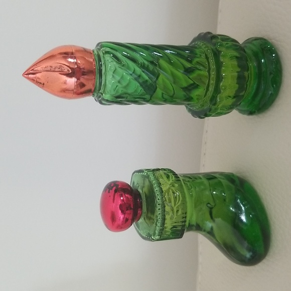 Vintage Holiday Avon Bottles- both - Picture 4 of 5
